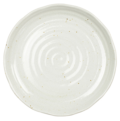 White plate
